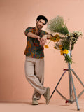 Multi-Color Polyviscose Printed Short Kurta